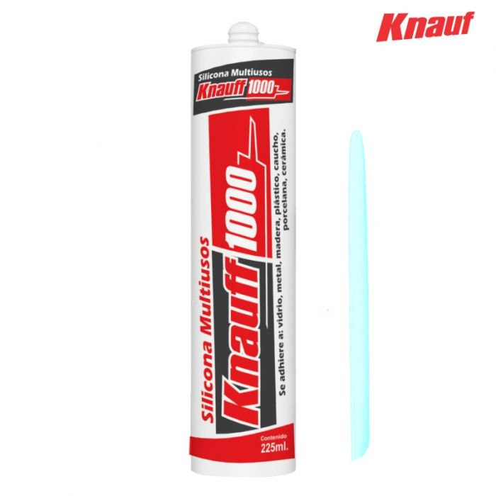 SILICONA TRANSPARENTE 225ML KNAUF (24) 002837