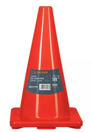 CONO DE SEGURIDAD NARANJA 45 CM TRUPER 13120
