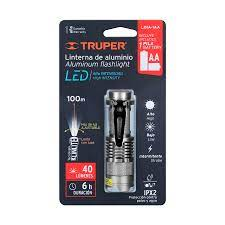 LINTERNA DE ALUMINIO 1 LED 1 PILA TRUPER 17256