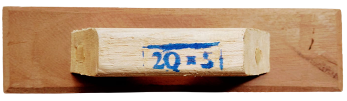 FROTACHO DE MADERA 5X20 FR520