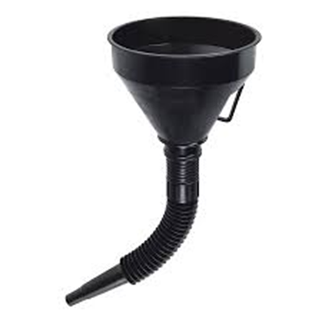 EMBUDO PLASTICO FLEXIBLE  CON FILTRO 5 TRUPER 11207