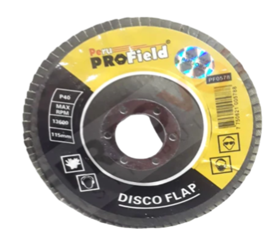 DISCO FLAP PARA PULIR 115MM #60 PROFIELD (20) PF336