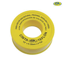 CINTA TEFLON PARA AGUA CALENTE Y GAS 1/2