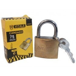 CANDADO DORADO 75MM WINGS (6) WW0683 WW4075