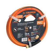 MANGUERA BAJA PRESION 15MTS 1/4 TRUPER 19015