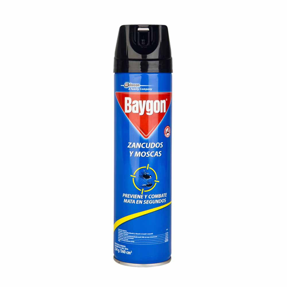 INSECTICIDA 360ML MATA MOSCAS BAYGON AZUL (12) 080033 315638