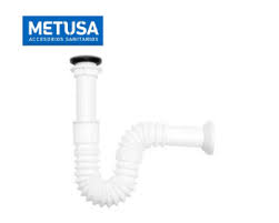 TRAMPA FLEXIBLE 76CM DESAGUE Y CONECTOR SOLUCION METUSA 