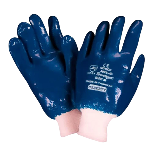 GUANTES DE NITRILO AZUL VIDRIERO X 120 PZAS GR00350