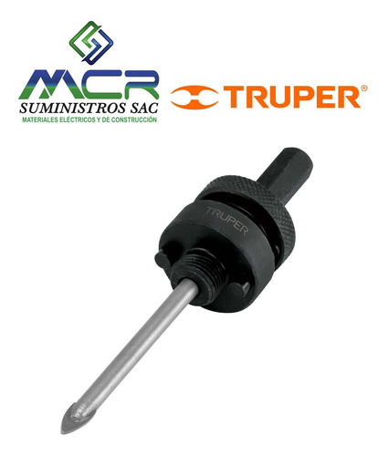 GUIA PARA SIERRA COPA CON DIAMANTE CON ROSCA 7/16 TRUPER 101391