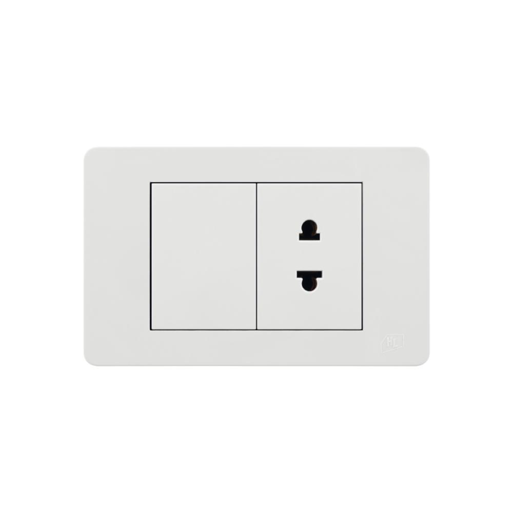 INTERRUPTOR TOMACORRIENTE MIXTO ELEGANT HOME LIGHT 166100
