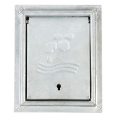 TAPA DE AGUA MEDIANO METAL 25X32 MDA07