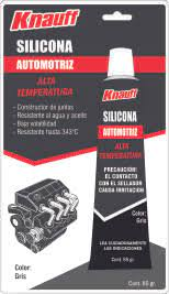 SILICONA AUTOMOTRIZ ALTA TEMPERATURA GRIS GRANDE KNAUFF (12) 002856