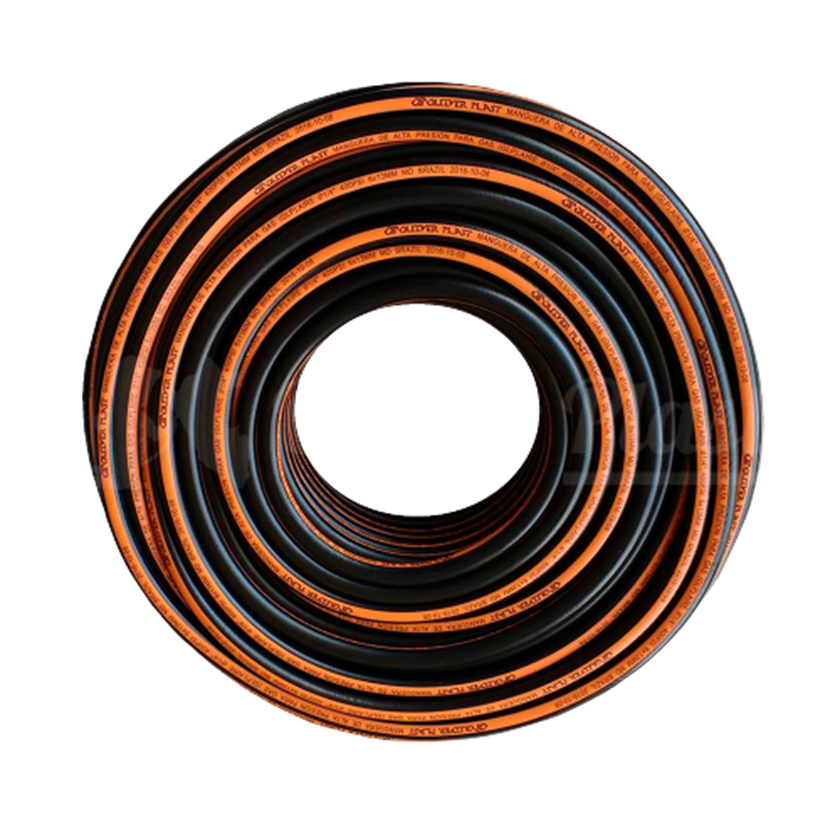 MANGUERA GAS ALTA PRESION NEGRO 1/4X80MT G9867