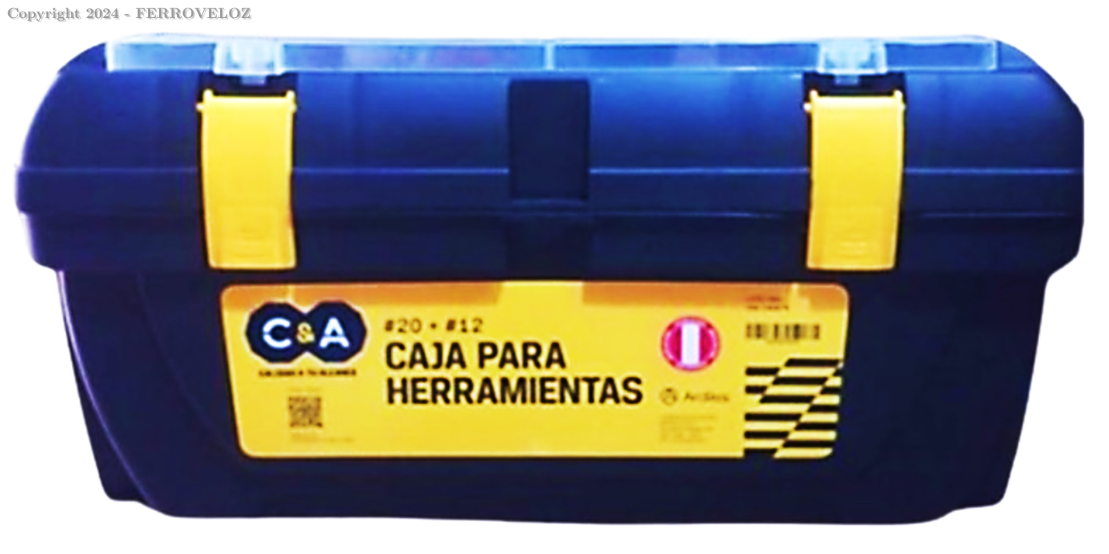 CAJA DE HERRAMIENTA NEGRA #20 C&A 140578