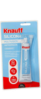 SILICONA MULTIUSOS TRANSPARENTE BLISTER KNAUF (12) 002835 200661