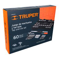 JUEGO MACHUELOS TARRAJAS 60PZA TRUPER 11443