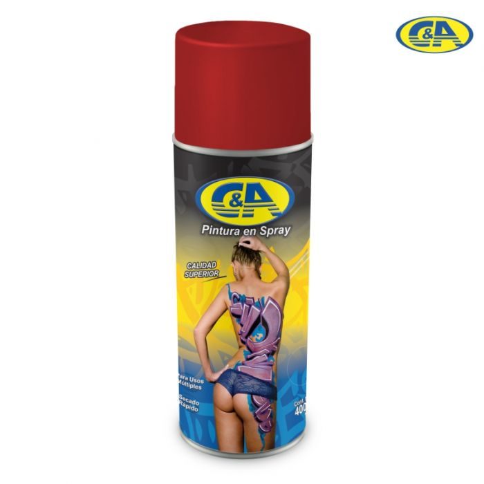 SPRAY ROJO OSCURO C&A 152027
