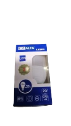 FOCO LED POLICARBONATO BOTELLA  ALFA 20W 000307 ALF1037