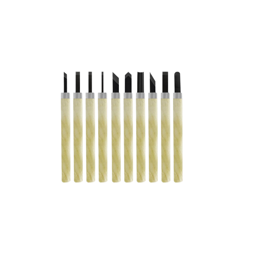 JUEGO DE CUCHILLO PARA GRABADOR 10 PCS