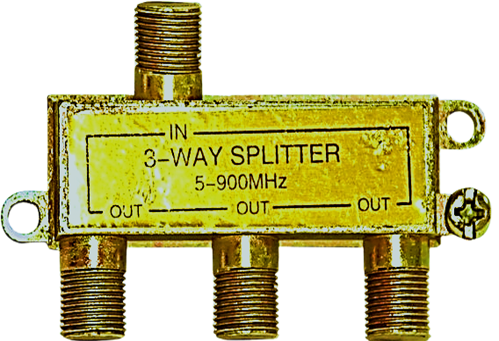 SPLITER 3 VIAS BRONCEADO GR00360