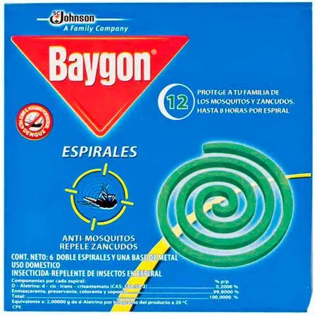 BAYGON ESPIRAL 313193 091753 MASTER 24 CAJAS