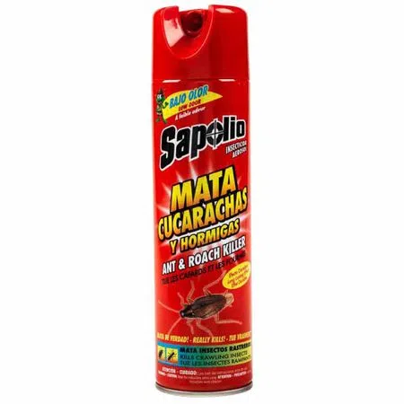 INSECTICIDA SPRAY MATA CUCARACHAS Y ORMIGAS SAPOLIO GR03466