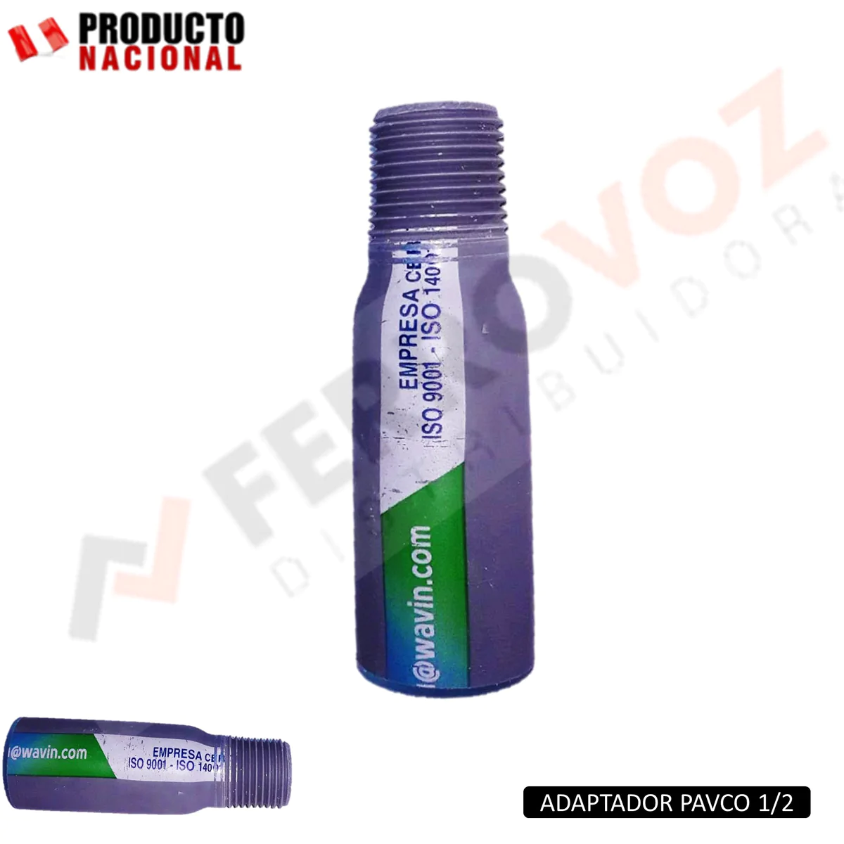ADAPTADOR DE AGUA 1/2 HECHIZO PAVCO