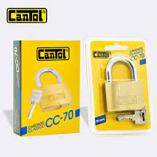CANDADO BRONCE 70MM CANTOL CC70