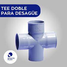 TEE DE DESAGUE DOBLE 2 PAVCO