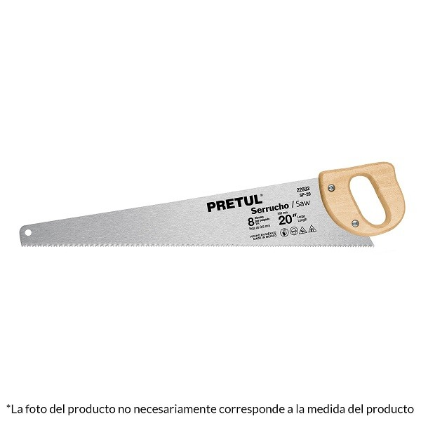 SERRUCHO 18 PRETUL  22931 (6UND)