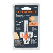FRESA CHAFLAN 1-1/4 CON RODAJE TRUPER 11468