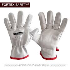 GUANTES CUERO BADANA BLANCO NACIONAL (12) GCBB