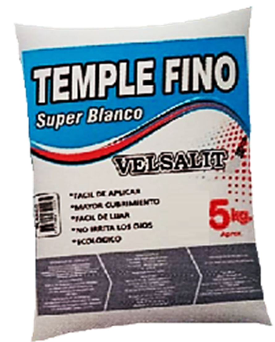 TEMPLE BLANCO 5 KG VELSALIT