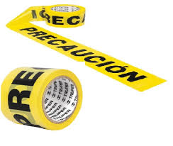 CINTA DE PRECAUCION 100MTR TRUPER 12578