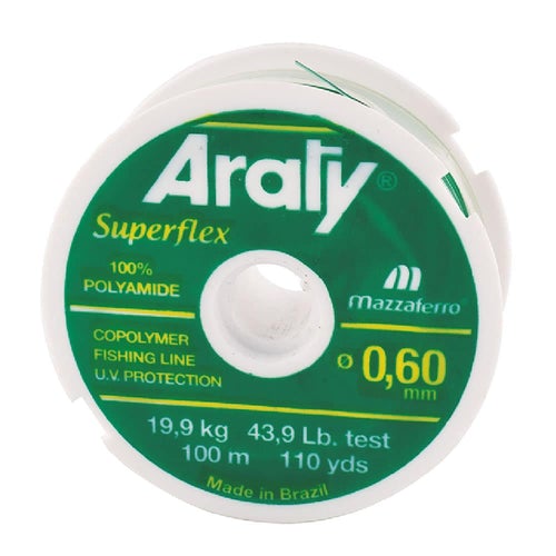 HILO PESCAR VERDE 0.60MM ARATY (10) GR01490