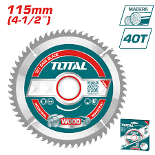 DISCO DE MADERA 4 1/2 40 DIENTES TOTAL TAC231255 000781TOT