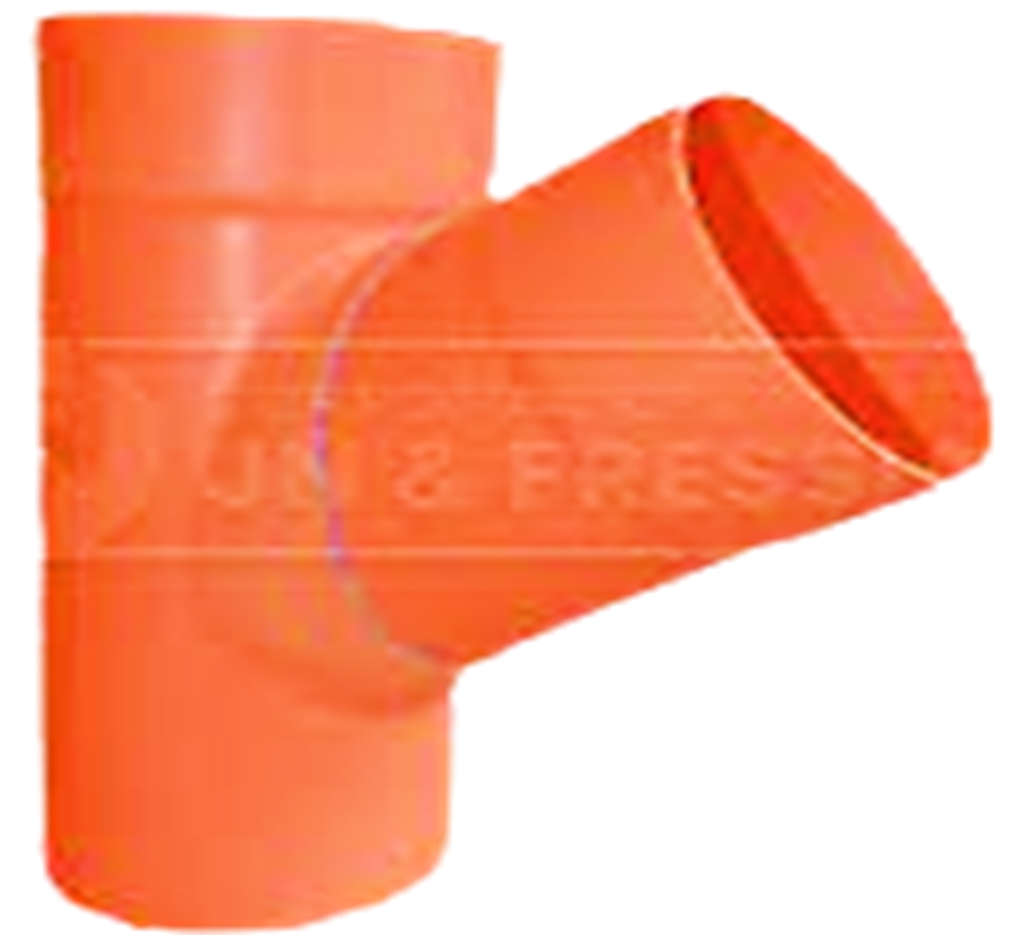 YEE DE DESAGUE 6 - 4 O 160MM A 110MM ECONOMICO