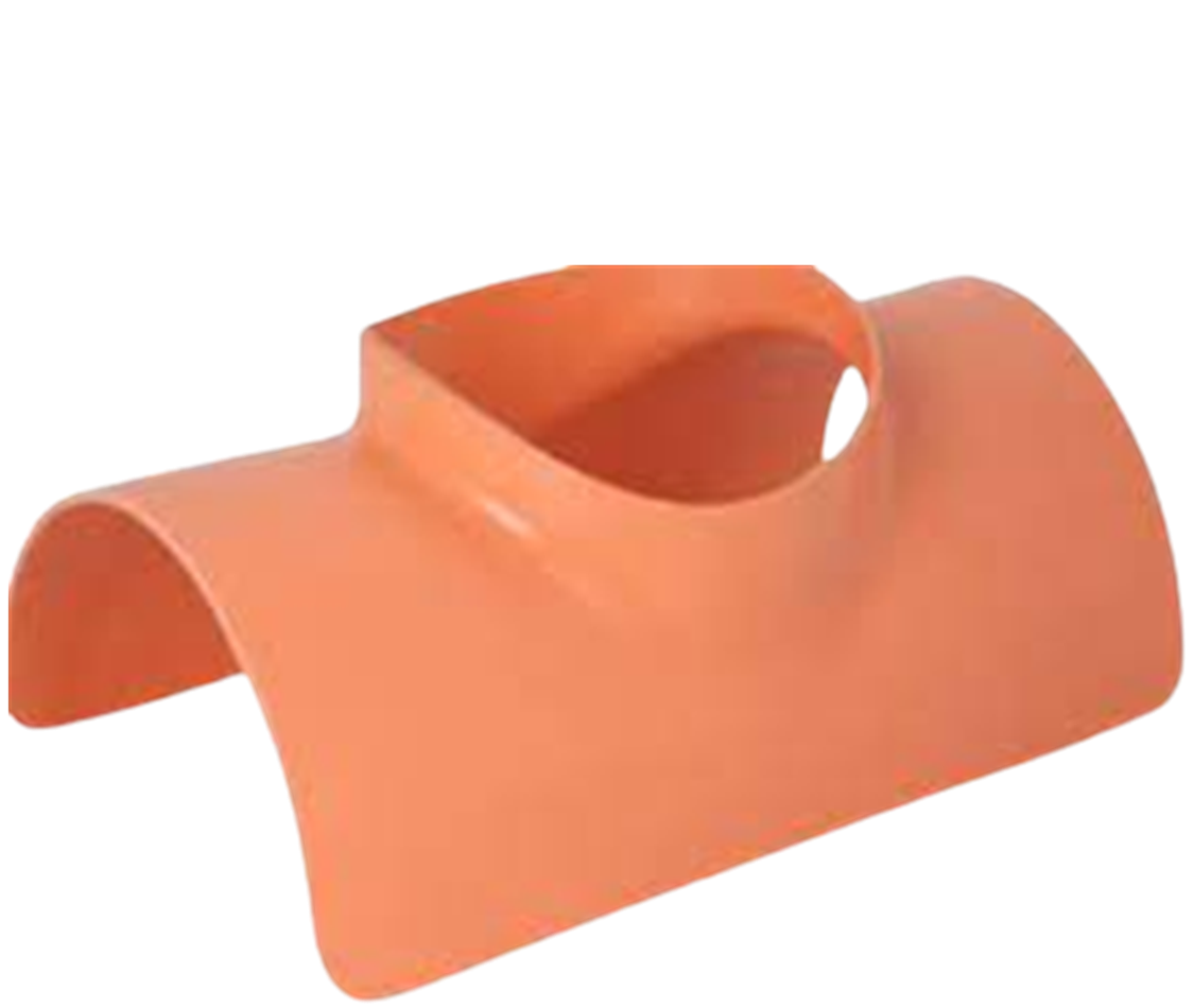 CACHIMBA NARANJA SOLA 160MM X 160MM 6