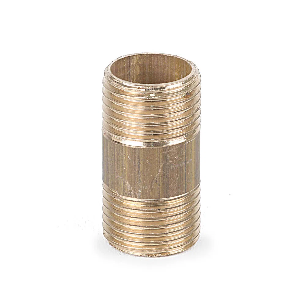 NIPLE BRONCE ROSCA VALMAX 1/2 X 1 1/2