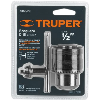 LLAVE CHUCK 1/2 PARA TALADRO TRUPER 16478