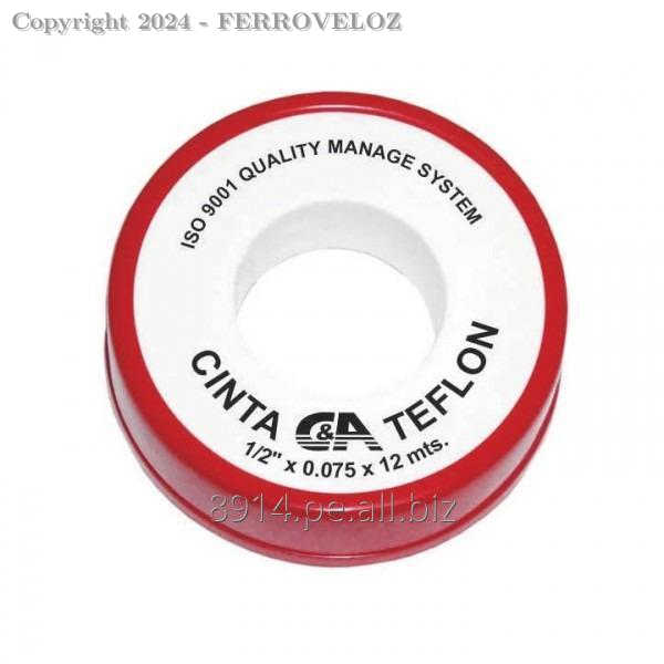 CINTA TEFLON 1/2X12MTS C&A 126095 (200) 126246