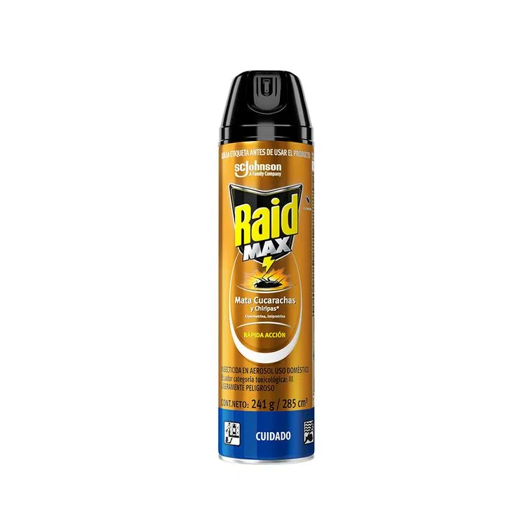 RAID MATA CUCARACHAS/ARAÑAS X 360ML 091407