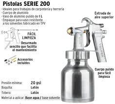 PISTOLA P/PINTAR BAJA PRESION PULIDA ENTRADA SUPERIOR TRUPER 14036