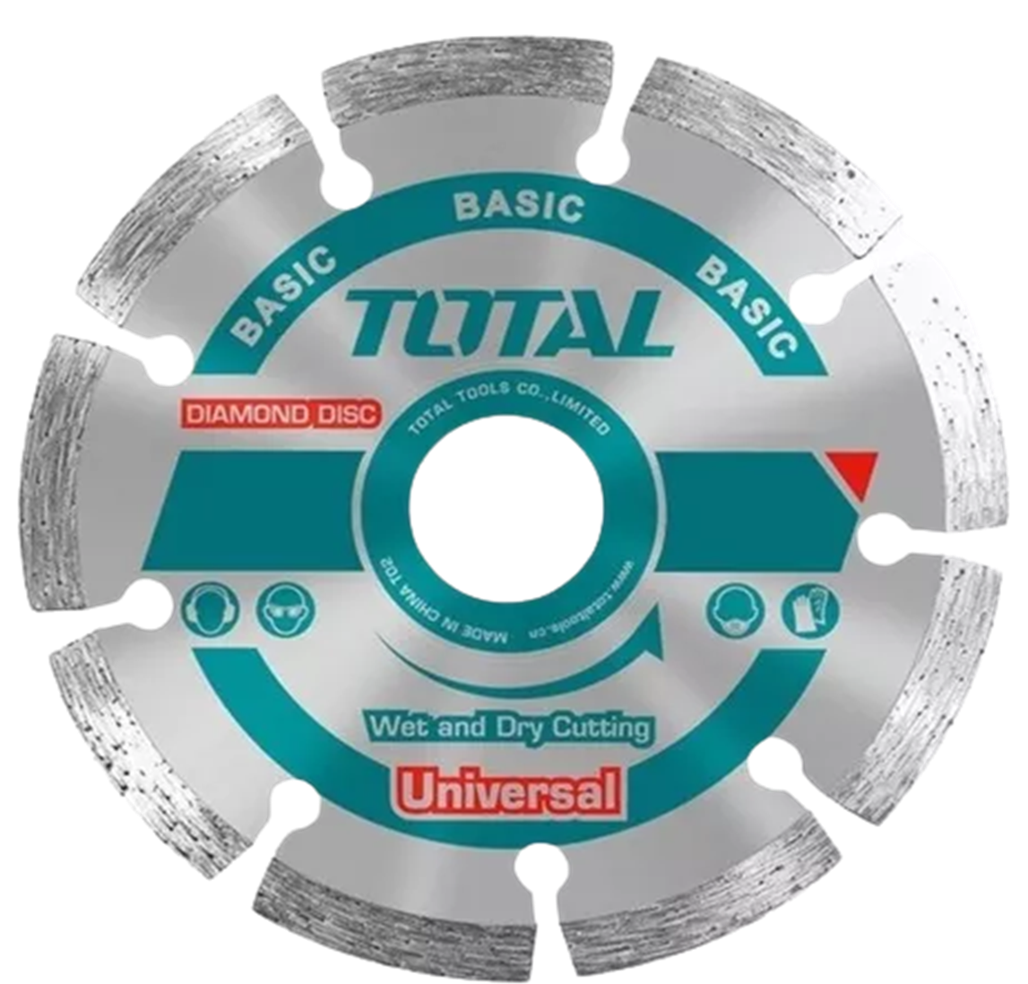 DISCO DIAMANTADO SEGMENTADO 4 1/2 TOTAL 000043TOT TAC21111532