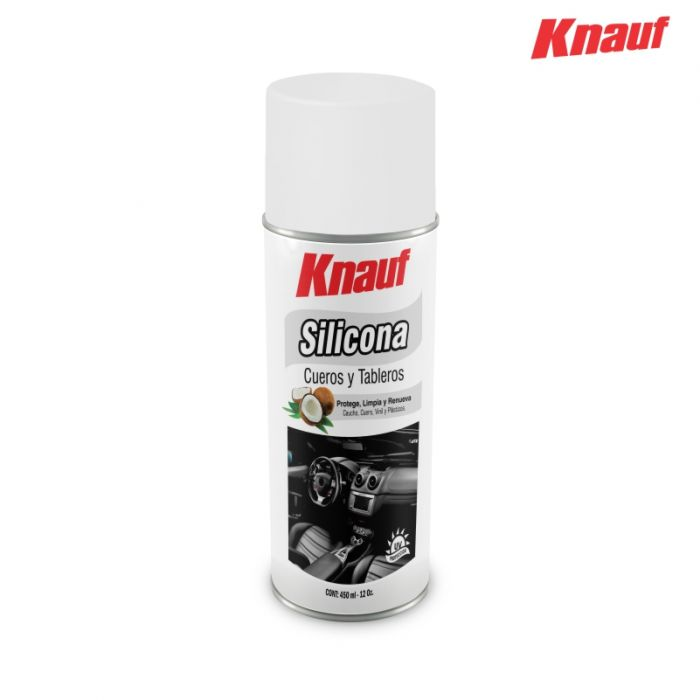 SILICONA P/CUEROS Y TABLEROS A/COCO 450ML KNAUF (12) 036248