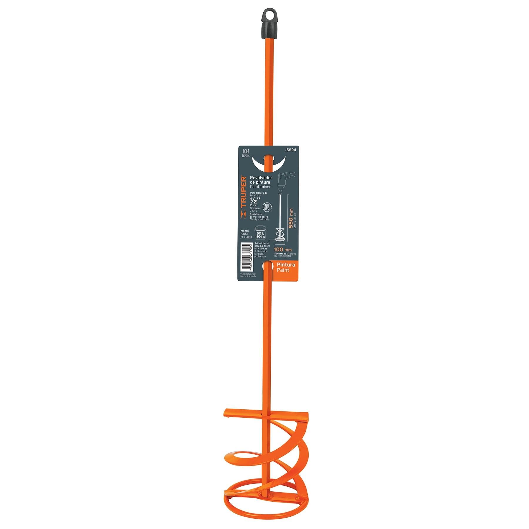 MEZCLADOR PARA PINTURA 100 MM DIAMETRO 15824 (4UND)