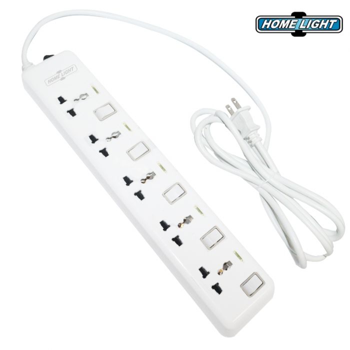 SUPRESOR PICOS DE 5 ENTRADAS 18AWG LUXURY HL 166059