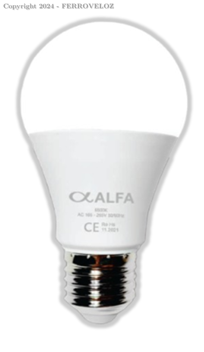 FOCO LED POLICARBONATO ALFA 13W 001444 ALF1066 001362