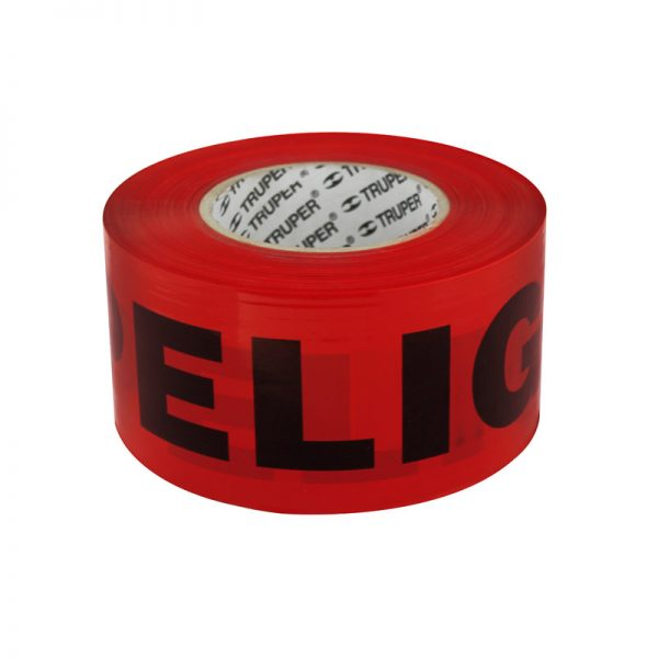 CINTA DE PELIGRO 300M TRUPER 12585