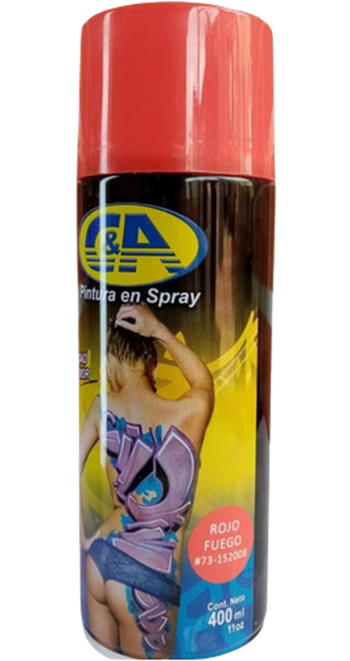 SPRAY ROJO FUEGO C&A 152008